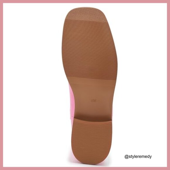 Square Toe Cowgirl Boots Mid Calf Low Heel Faux Leather - Picture 6 of 7